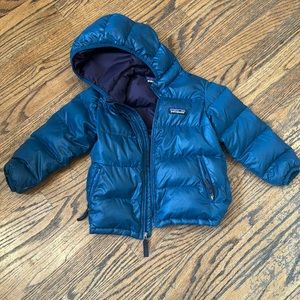 Patagonia Down Jacket Crater Blue 3T USED